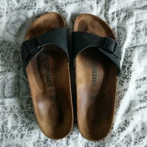 Birkenstock Madrid Birko-flor Sandal Matte Black
